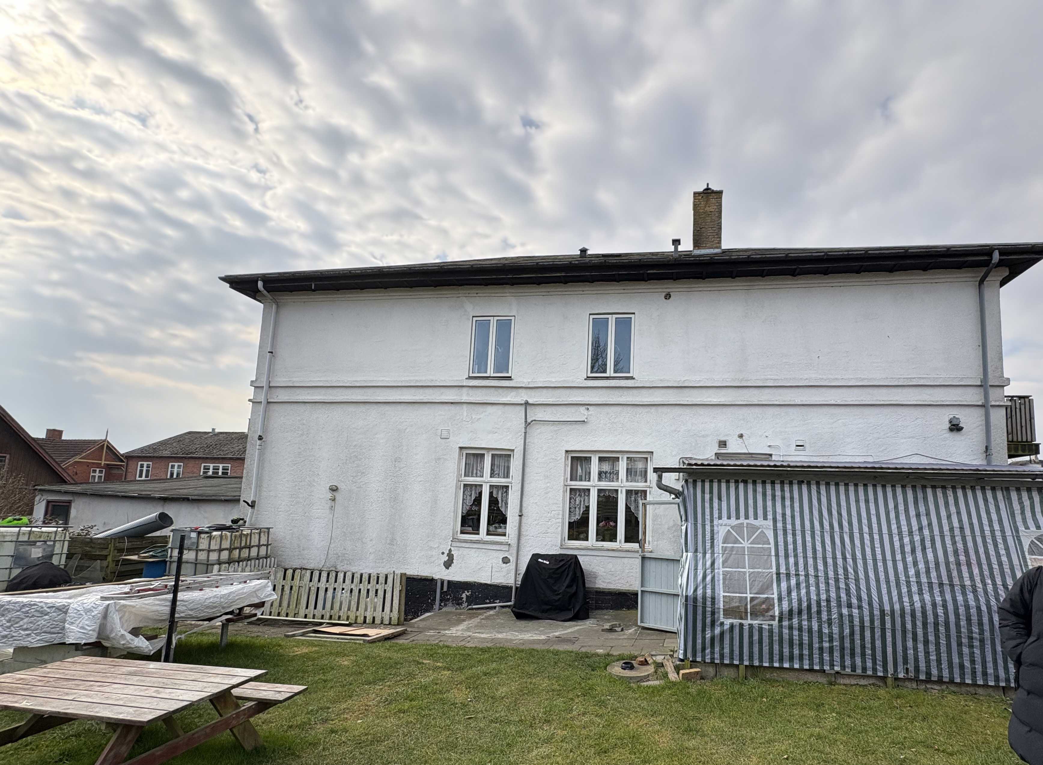 Billede af huset set fra bagsiden - Østergade 5a-b, Glumsø