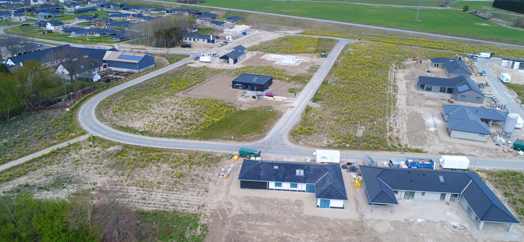 Dronebillede fra Kærsagrene