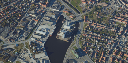 Skraafoto Næstvedhavn