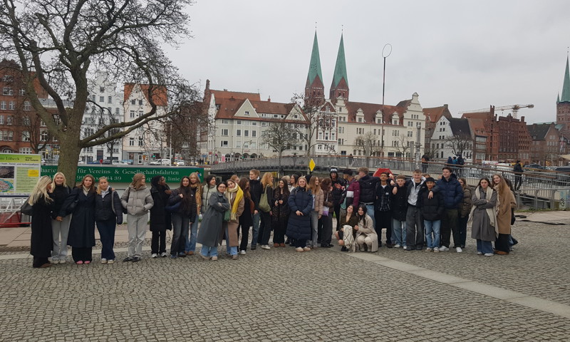 Gymnasieelever fra Næstved og Lübeck i Lübeck Gymnasieelever fra Næstved og Lübeck i Lübeck