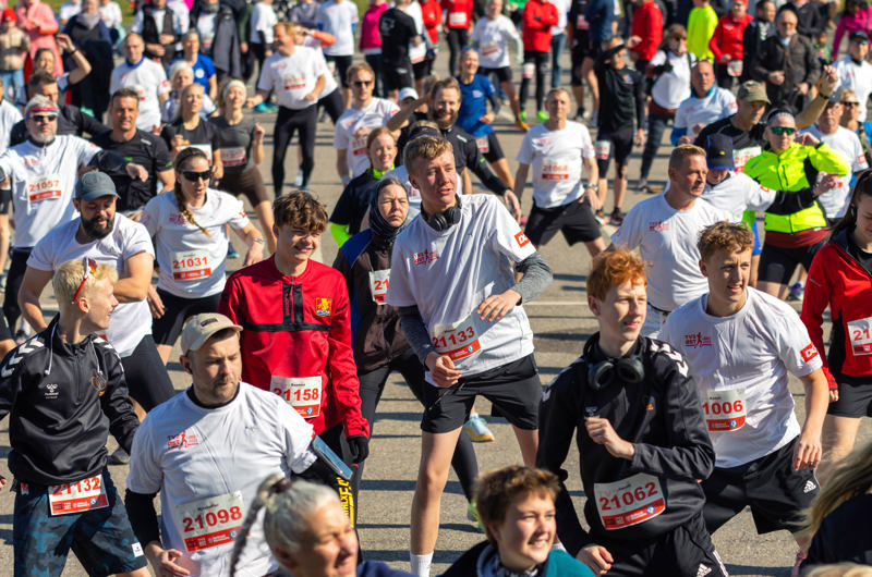 Billede fra TV2 Øst Løb