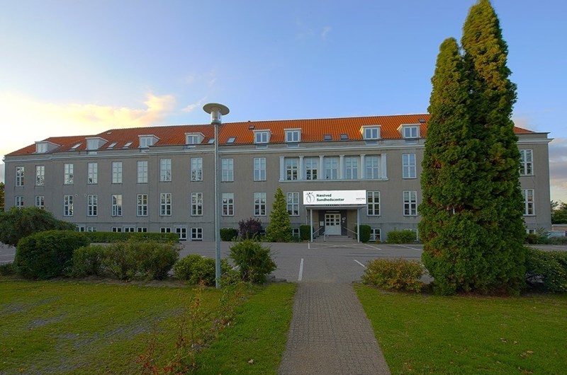 Billede af facaden på Næstved Sundhedscenter