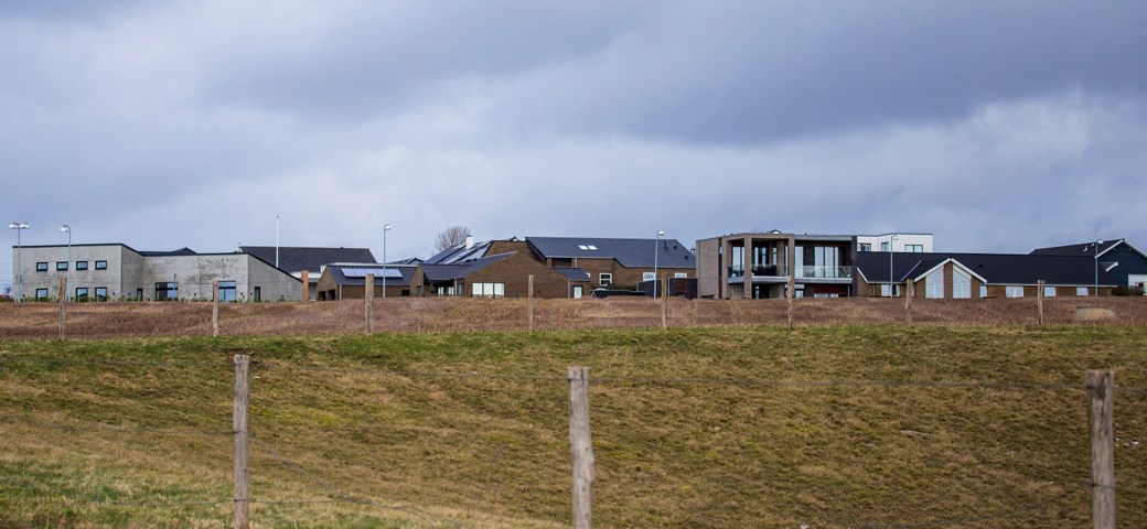 Udsigt Til Bebyggelse i Næstved Nord