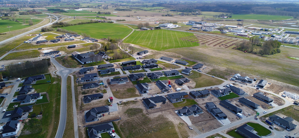 Dronebillede fra Kærsagrene