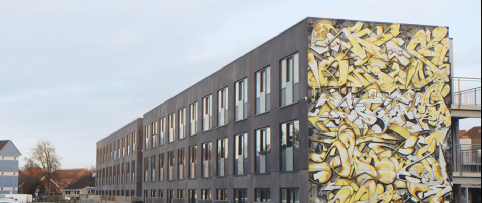 Ungdomsboligblok  - Blomstergården