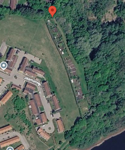 Møllehaverne ved Fabriksvej 100 i Næstved