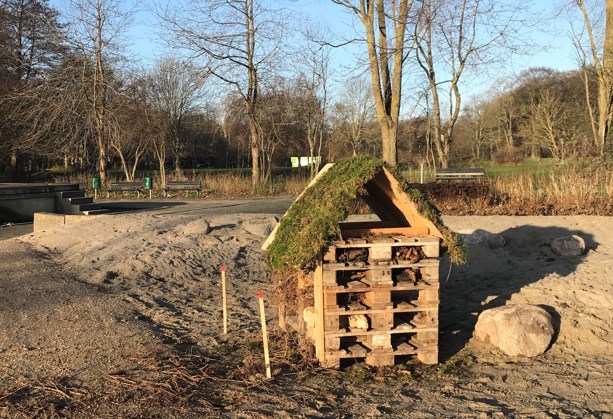 Insekthotel i Rådmandshaven