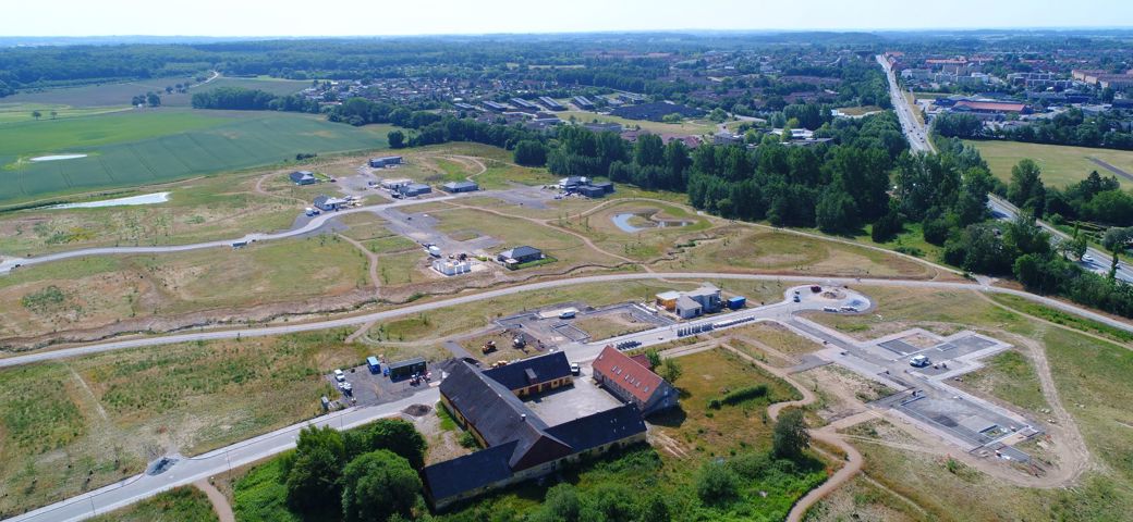 Dronefoto over Stenlængeområdet 6