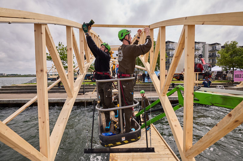 Billede fra Verdens Vildeste Brobyggere