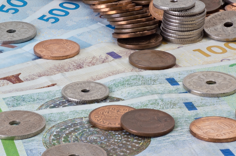 Mønter og pengesedler
