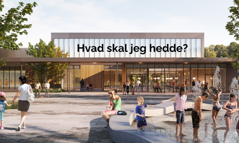 Den kommende svømmehal Den kommende svømmehal