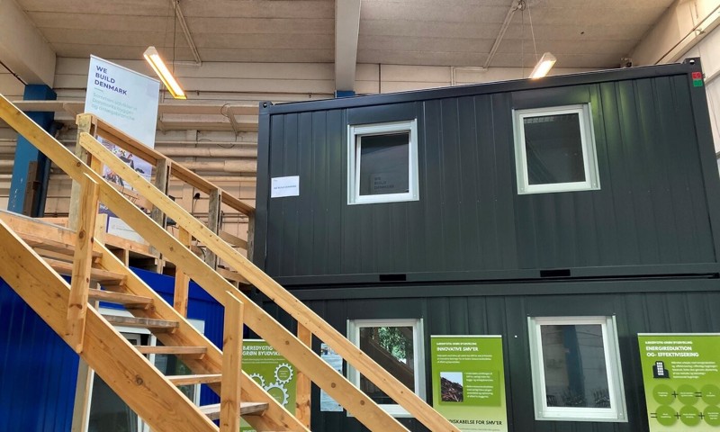 We build Denmark kontor container hos Resource City We build Denmark kontor container hos Resource City