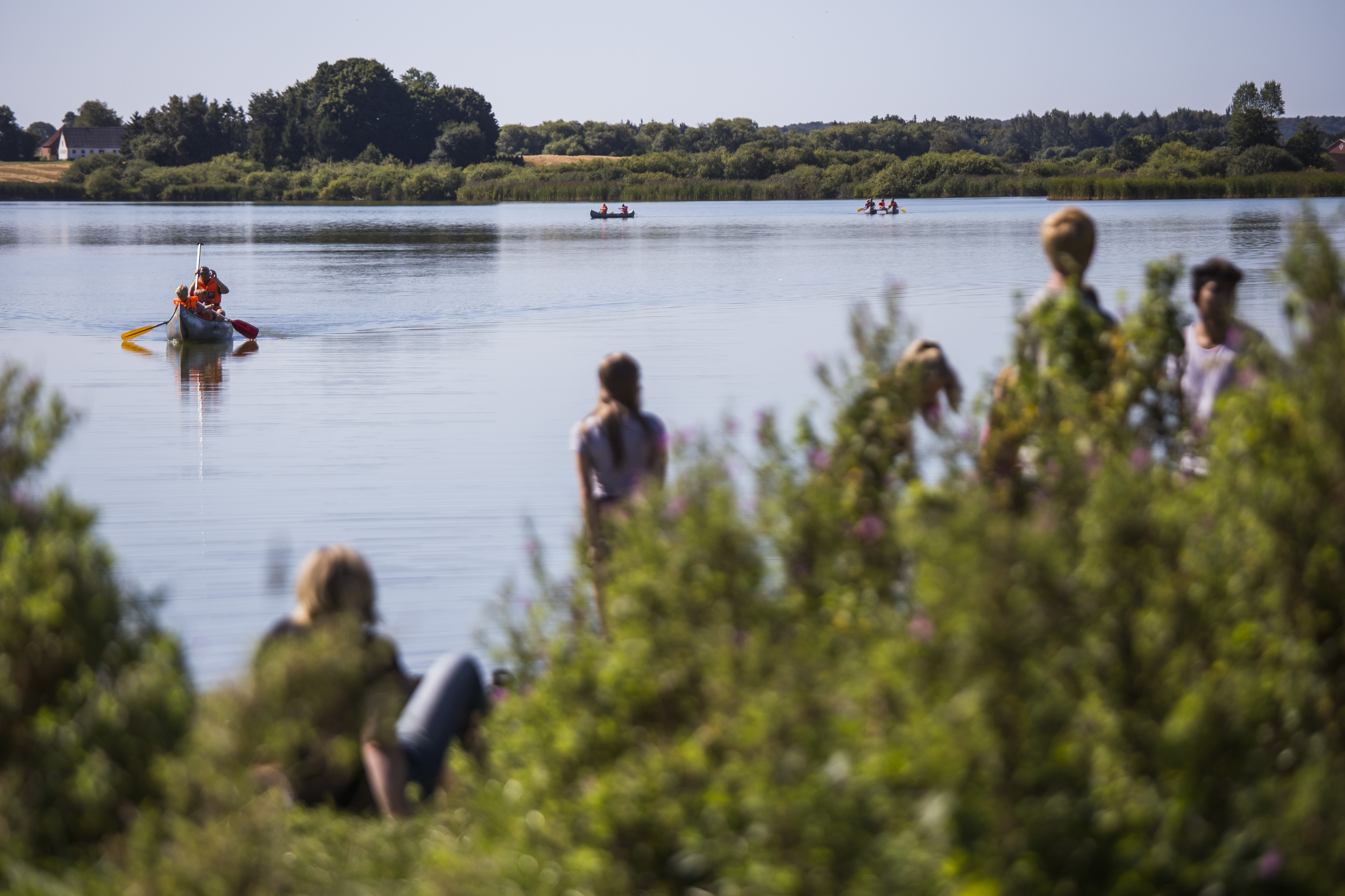 Gæster ved Glumsø Sø