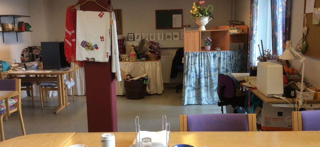 Aktivitetscenter, stoftryk, væveri, m.m., Søvang