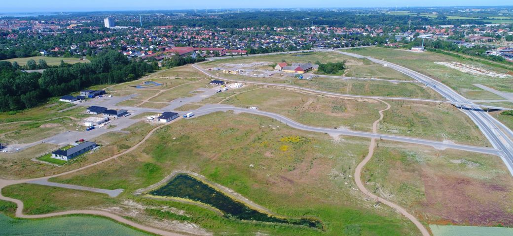 Dronefoto over Stenlængeområdet 3