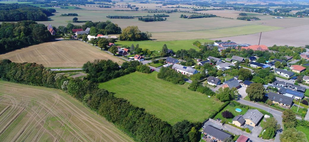 Dronefoto ølsevej i sandby 4