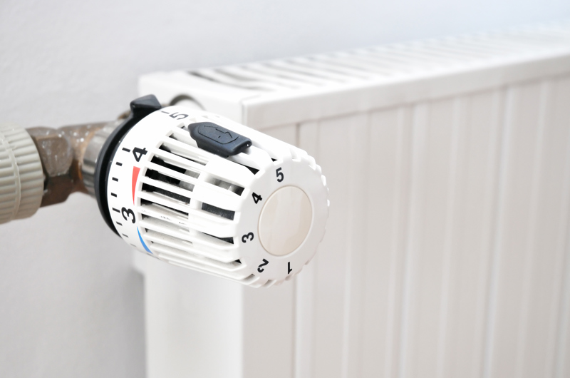Radiator med termostat
