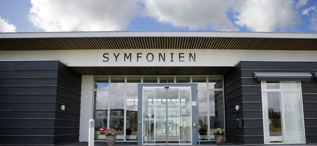 Hovedindgang til Symfonien