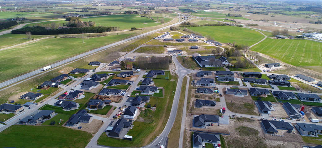 Dronebillede fra Kærsagrene
