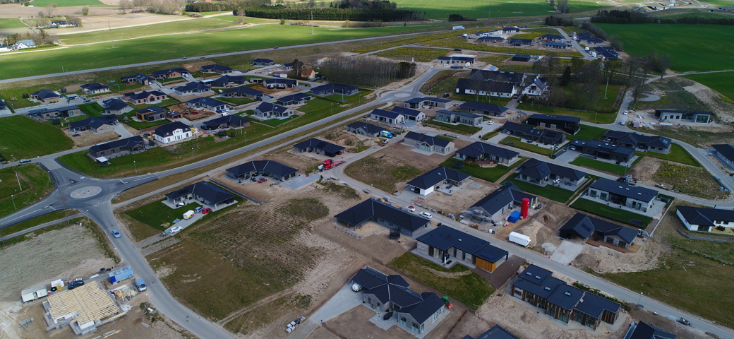 Dronebillede fra Kærsagrene