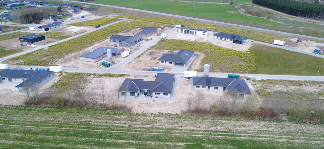 Dronebillede fra Kærsagrene
