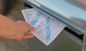 Valgkort i postkassen Valgkort i postkassen