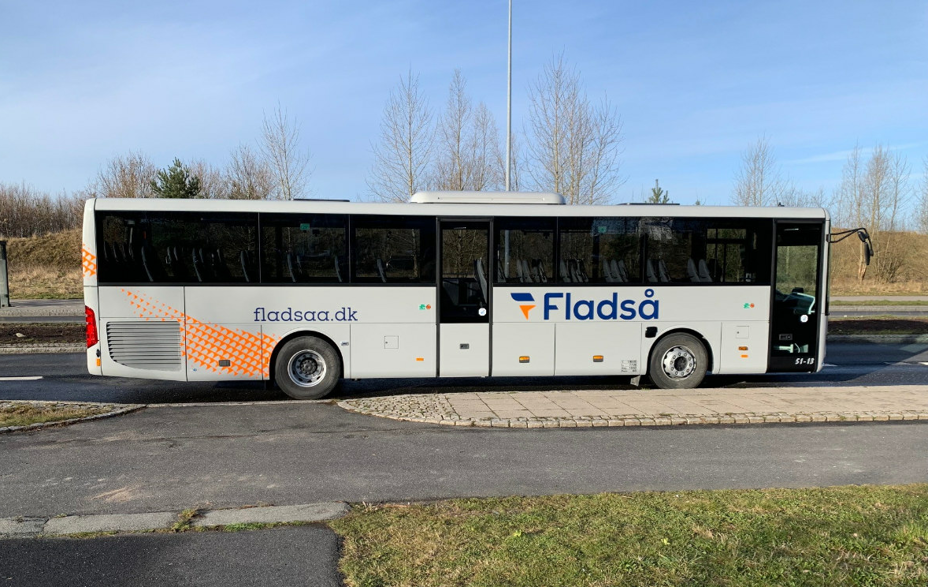 Billede af en Kommunebus