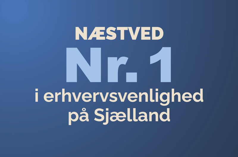 Næstved Nr. 1 i erhvervsvenlighed på Sjælland